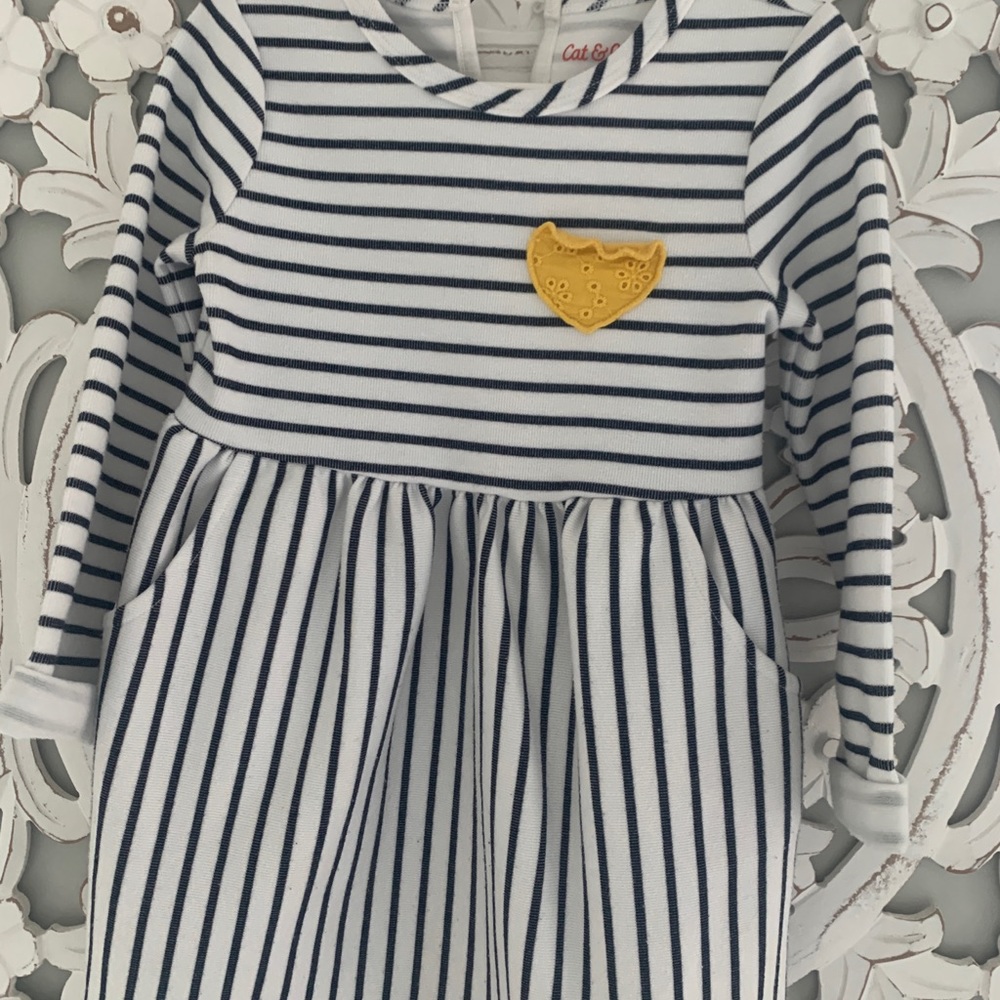 Long sleeve sweatshirt dress.  Cat and Jack